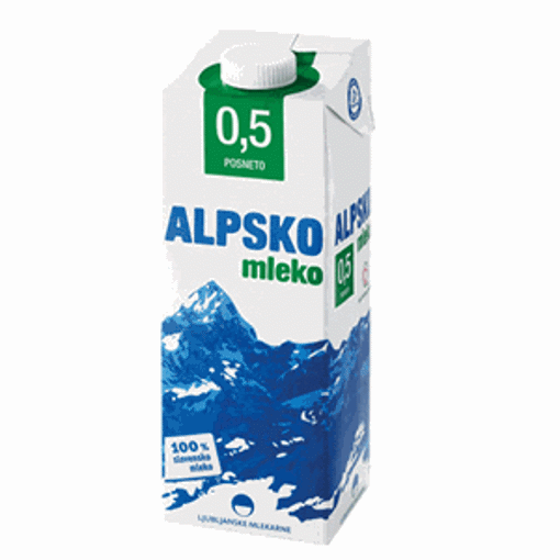 Фотографија од Млеко Алпско 0,5% 1Л