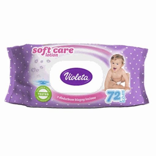 Picture of Violeta Wet wipes 72/1