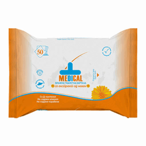 Picture of Wet Toilet Paper with Marigold Extract 50/1 Medical