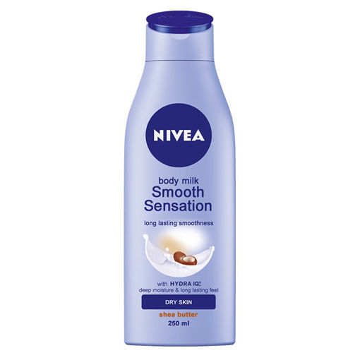 Picture of Nivea Body Milk 250ml Smooth Sensitive