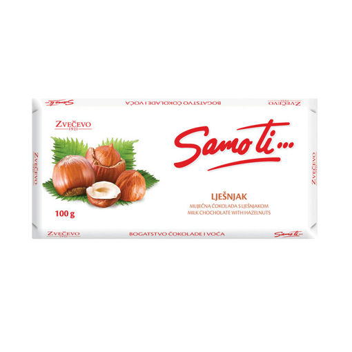 Picture of Samo ti Chocolate with Hazel Filling 100 g