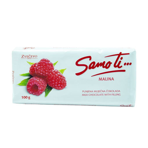 Picture of Samo ti Cokolate with Raspberry filling 100 g