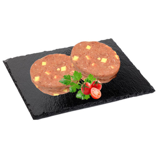 Picture of Burger Meat with Cheese