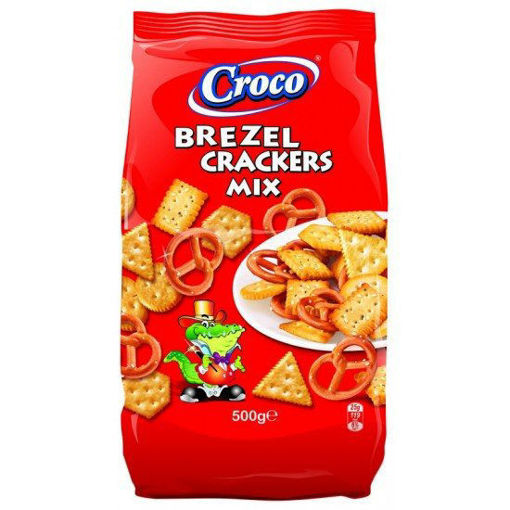 Picture of Mix Pretzels and Cracker Croco 500 g 