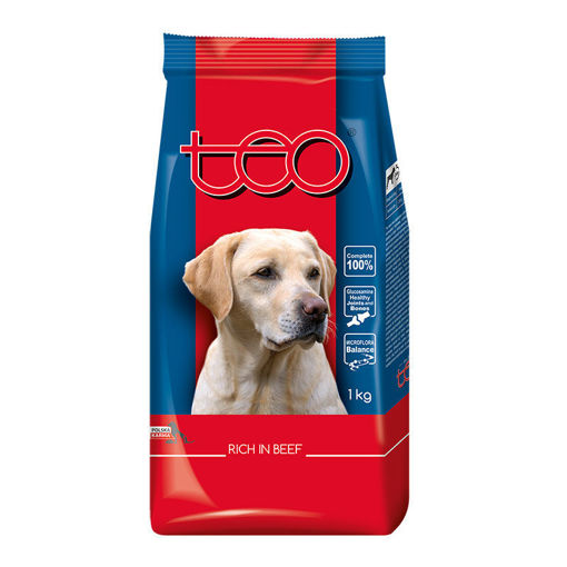 Picture of TEO Beef Croquettes Dog 9 kg 