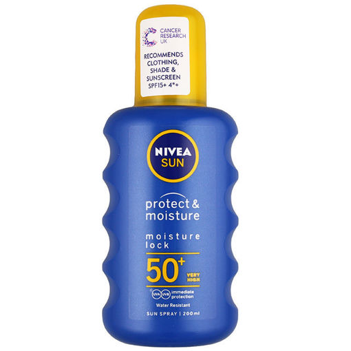 Фотографија од Nivea Protect&Moisture F50 + Спреј за Сончање 200 мл