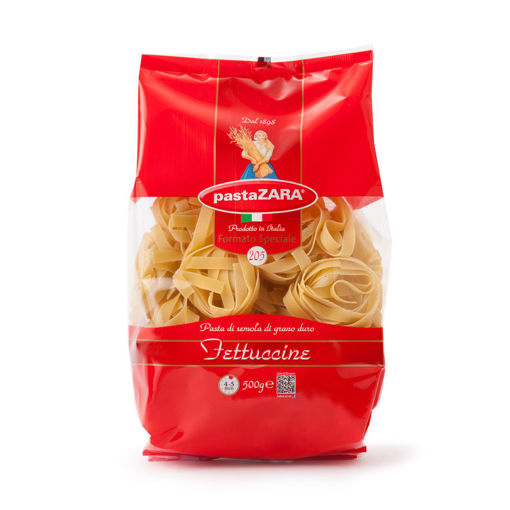 Picture of Flat Rolled Noodles Pasta Zara 500 gr (no. 205)