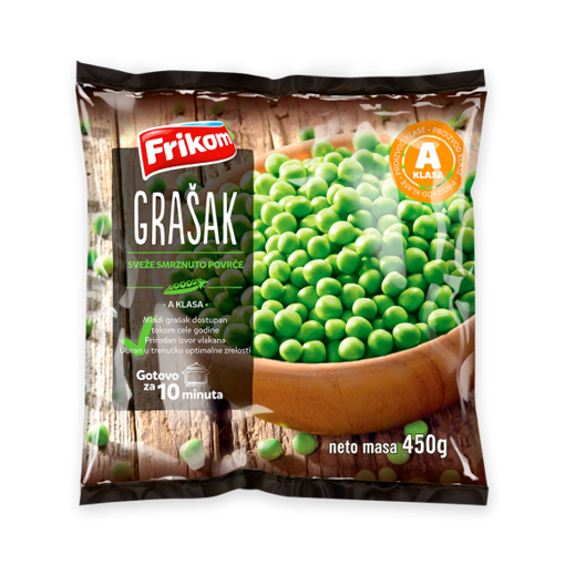 Picture of Frozen Peas Frikom 450gr